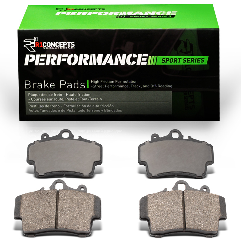 Porsche Cayman Brake Pads - Front - R1 Concepts - Performance Sport - `97-`08